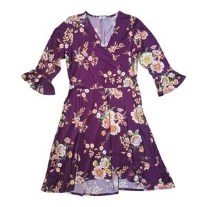 Floral High - Low Dress